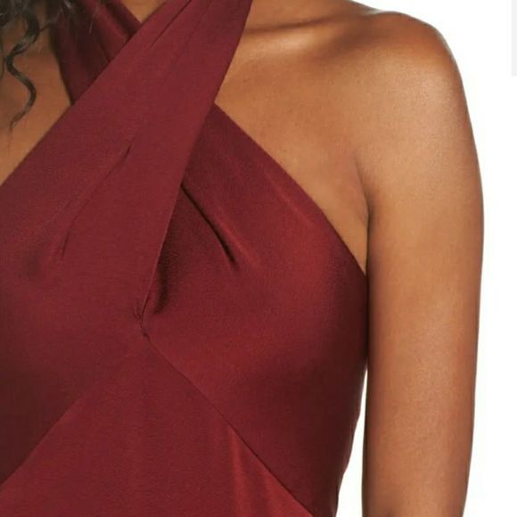 Shoshanna Boswell High/Low Halter Dress - Picture 3 of 4